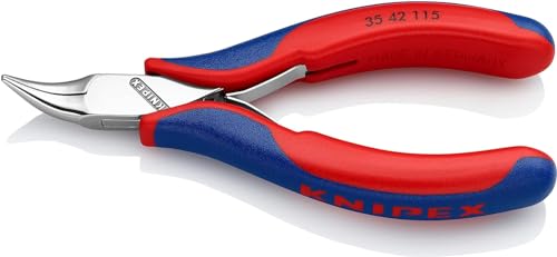 Knipex Elektronik-Greifzange Mit Mehrkomponenten-Hüllen 115 Mm (Sb-Karte/Blister) 35 42 115 Sb