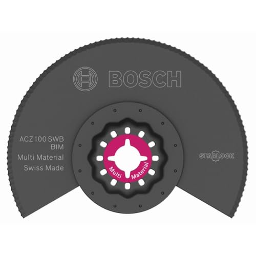 Bosch Professional 1X Segmentwellenschliffmesser Acz 100 Swb (Für Weiches Material, Zubehör Multifunktionswerkzeug)