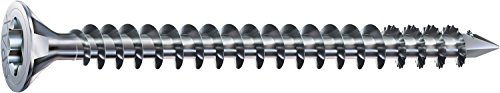 Spax Holzbauschraube, 8,0 X 220 Mm, 50 Stück, T-Star Plus, Senkkopf Mit Fräsrippen, Vollgewinde, Cut-Spitze, Wirox A3J, 1201010802205