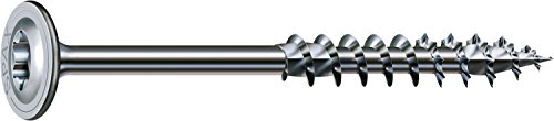 Spax Holzbauschraube, 8,0 X 260 Mm, 50 Stück, T-Star Plus, Tellerkopf, Teilgewinde, 4Cut, Wirox A3J, 251010802605