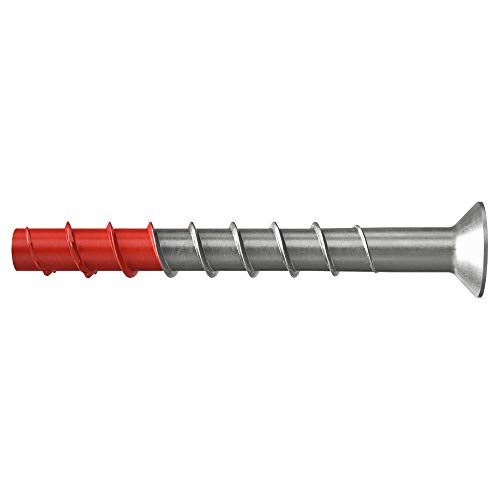 Fischer Ultracut Fbs Ii 10X95 40/30/10 Sk Senkkopf Aus Edelstahl, Leistungsstarke Betonschraube Mit Gehärteter Spitze, Für Außen- & Nassbereiche, Zur