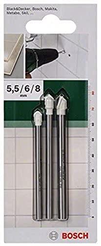 Bosch Accessories Bosch 3Tlg. Fliesenbohrer-Set