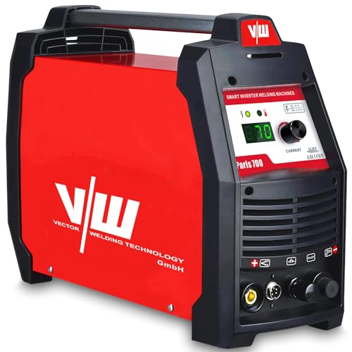 Vector Welding - Plasmaschneider 70A - Hf Pilotzündung - Igbt Technologie - Überhitzungsschutz - 24Mm Stahl & 17Mm Aluminium Schnittstärke - 20A-70A S