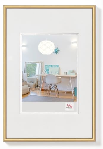 Walther Design Bilderrahmen Gold 50 X 60 Cm New Lifestyle Kunststoffrahmen Kv060G