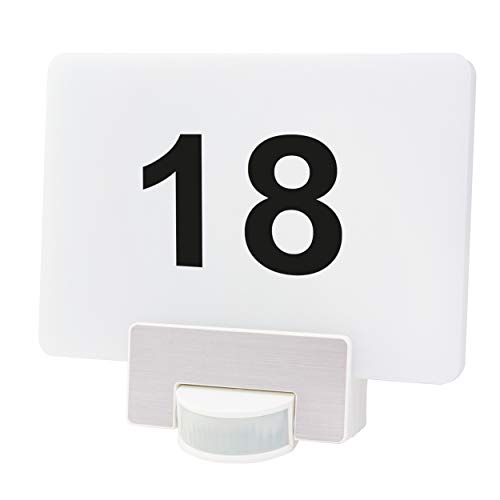 Rev 0088927112 Link2Home, Wlan Hausnummer Leuchte, App/Sprache, Weiss