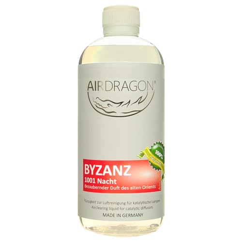 Airdragon® Byzanz • Für Jede Katalytische Lampe • Ohne Künstliche Duftstoffe • 1000Ml Premium Natur Raum-Duft