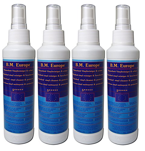 B.M. Europe 4X Vinylreiniger 250Ml = 1 Liter Vinylclean Wasserbett Softside Hardside