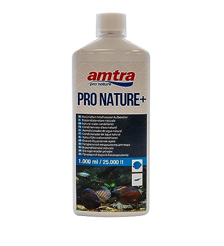 Amtra Pro Nature Plus – Wasseraufbereiter Für Süßwasseraquarien, Macht Leitungswasser Sicher Für Fische, Entfernt Chlor Und Schwermetalle, 1000 Ml