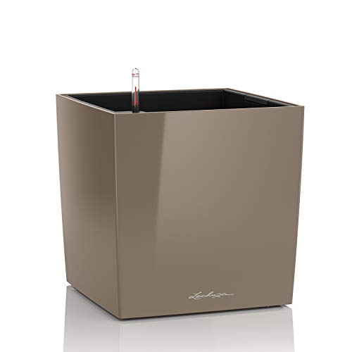 Lechuza Cube Premium 50 Taupe Hochglanz 16565