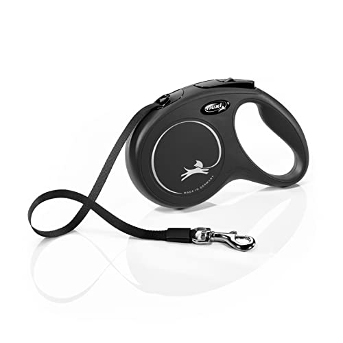 Flexi Classic Cinta M (Negro 5 Metros 25 Kg), Schwarz