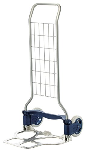 Ruxxac Paketroller 2234-91V3, Faltbare Sackkarre, 125 Kg Kapazität, Paketkarre, Für Versanddienstleister Entwickelt, Stabile Gitterstruktur, Ergonomis