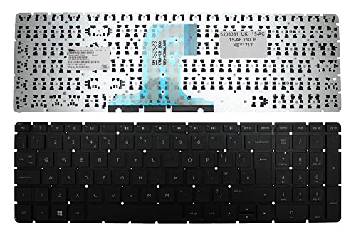 Keyboards4Laptops Vereinigtes Königreich Schwarz Windows 8 Kompatible Ersatz Tastatur Kompatibel Mit Hp Home 15-Af070Ng