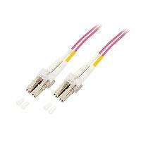 Mcab 7003407 Lc/Lc 50/125 7,5M Om4 Lszh Lwl Duplex Jumper Kabel Violett