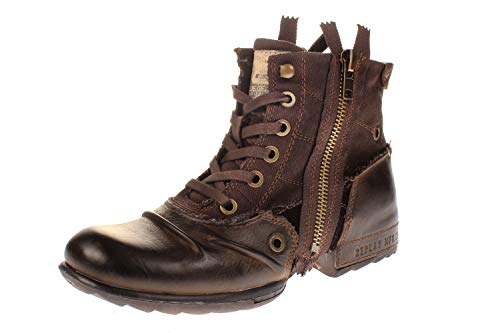 Replay Herren Stiefel Clutch Mit Reißverschluss, Braun (Dk Brn 018), 44