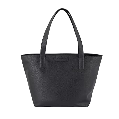 Tom Tailor Miri Zip Damen Shopper Umhängetasche Reißverschluss Mittelgroß Schwarz