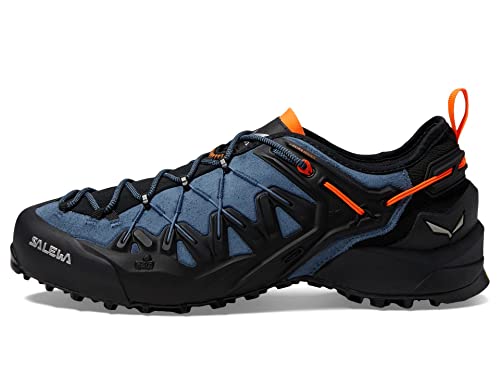 Salewa M Wildfire Edge Blau-Schwarz - Vielseitiger Technischer Herren Zustiegschuh, Größe Eu 42 - Farbe Java Blue - Blac