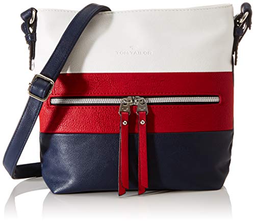 Tom Tailor Ellen Damen Umhängetasche Crossbody Bag Mittelgroß Blau