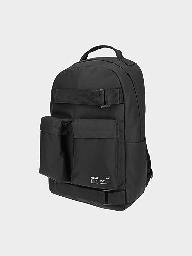 4F Damen F183 Rucksack, Tiefschwarz