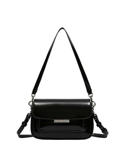 Liebeskind Berlin Women'S Andrea S Crossbody, Black Spazzolato