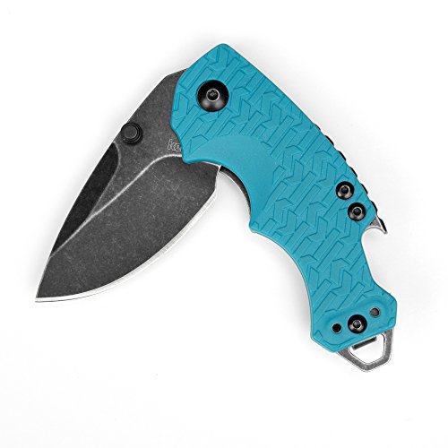 Kershaw 0 Shuffle Teal Blackwash, Tyrkys, 12,4 X 3,8 X 3 Cm