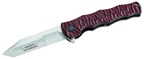 Herbertz Top-Collection Taschenmesser, Aisi 440C-Stahl, Flip, Liner Lock, G-10 Griffschalen, Clip, Box