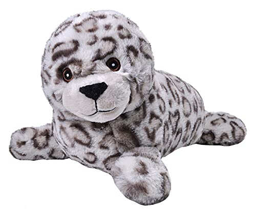 Wild Republic Ecokins Hafensiegel, Kuscheltier Aus Stoff, Nachhaltiges Spielzeug, Baby Geschenk Zur Geburt Von Jungen Und Mädchen, Stofftier 30 Cm