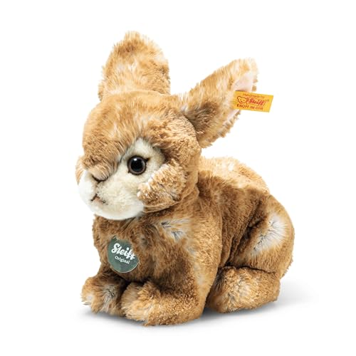 Steiff Melly Hase Sitzend Braun 20 Cm, Teddies For Tomorrow, Kuscheltier Hase, Stofftier Hase Aus Kuschelweichem Plüsch, Flauschiges Plüschtier Zum Sp