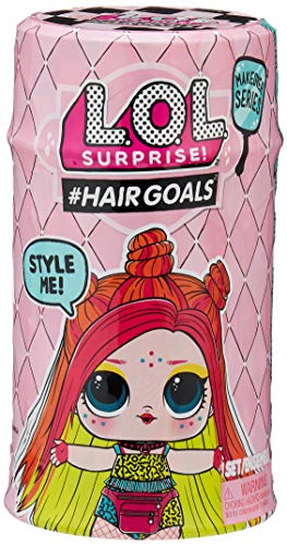 L.O.L. Surprise! 557067E7C #Hairgoals Doll Makeover Series 2 Sammelfigur Mit Haaren Zum Frisieren Und Accessoires, 15 Überraschungen