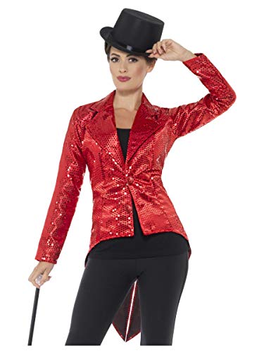 Sequin Tailcoat Jacket, Ladies (L)