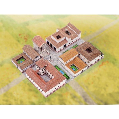 Aue-Verlag 42 X 30 X 7 Cm Raffrollo Village Modell-Kit