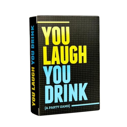 Dss Games You Laugh You Drink - Partyspiel - Kartenspiel - Englisch