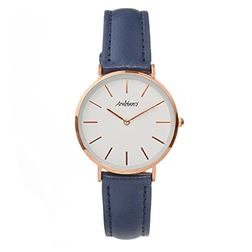 Arabians Herren Analog Quarz Uhr Mit Leder Armband Dpa2231A