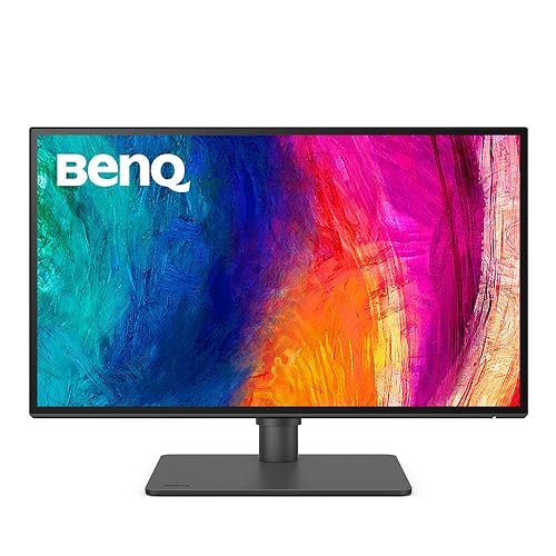 Benq Pd2506Q Monitor Design Per Mac Da 25”, Qhd, 95% P3, Hdr, Usb-C, Displayport Mst) Compatibile Con Macbook