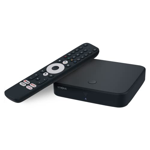 Strong Srt420 4K Uhd 2 In 1 Android Box E Decoder Dvb-T2 Hevc265 Per Rendere Smart La Tua Tv E Vedere I Tuoi Programmi Preferiti Sulle App Netflix, Da