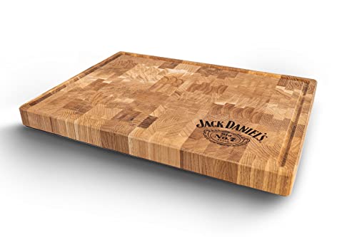 Jack Daniel'S Eichenholz-Schneidebrett (Individualisierbar) - Offizielles Lizenzprodukt