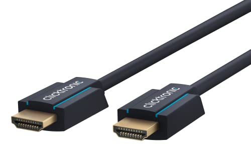 Clicktronic 70304 Cavo Hdmi Ad Alta Velocità Con Ethernet 0.5M, 3 M Lunghezza Del Cavo