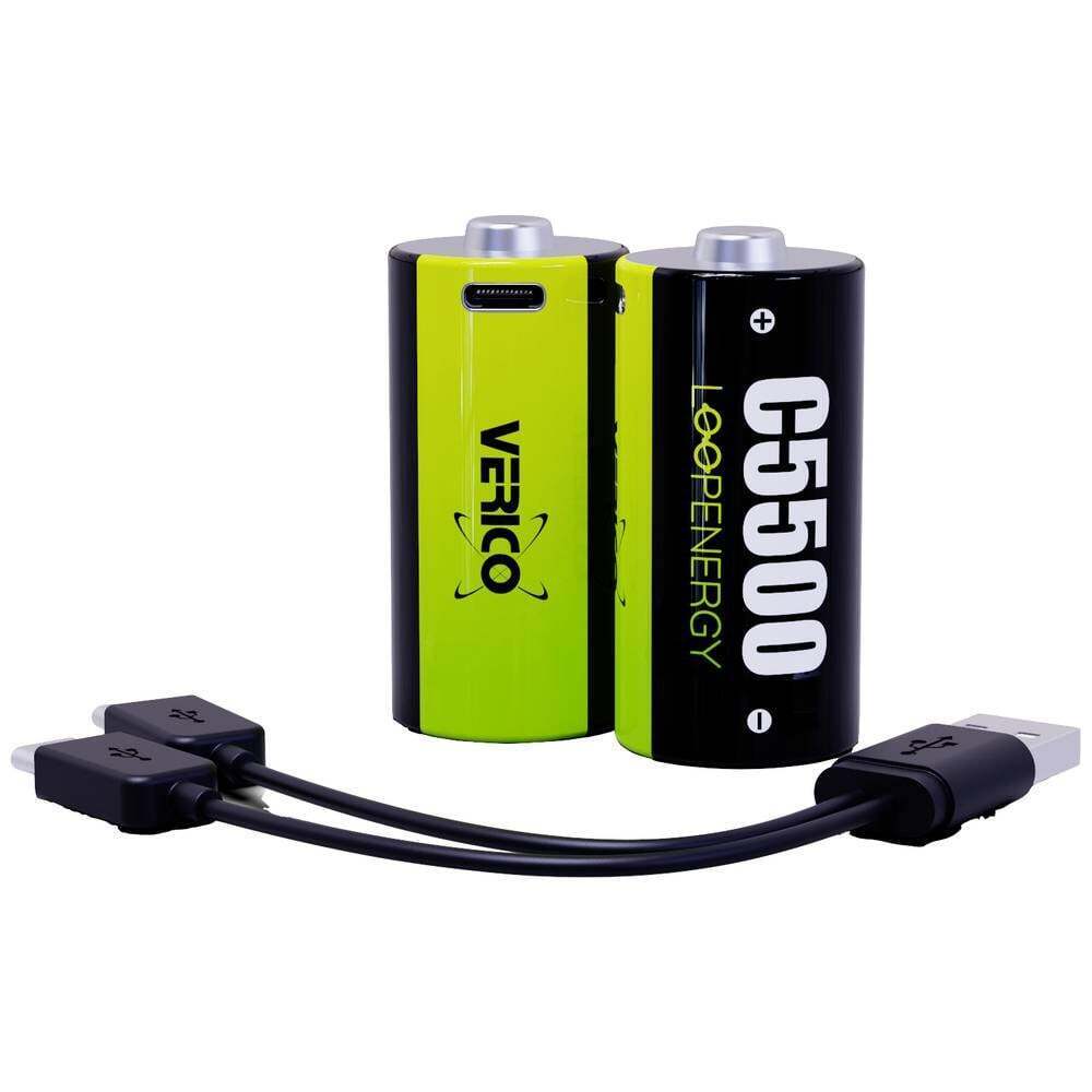 Verico LoopEnergy Batteria ricaricabile 1/2 Torcia (C) Li-Ion 3700 mAh 1.5 V 2