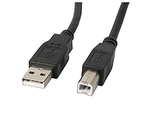 Lanberg Stampante Per Cavi Usb Maschio/Usb Maschio Ferrite 1.8 M Nero