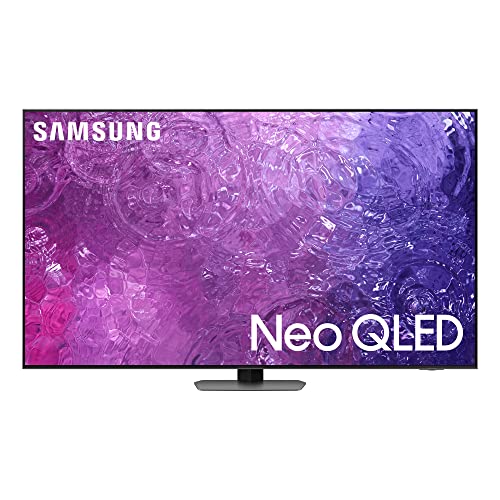 Samsung Tv Neo Qled Qe55Qn90Catxzt, Smart Tv 55" Serie Qn90C, Neo Qled 4K Uhd ,Dolby Atmos, Alexa E Google Assistant Integrati, Carbon Silver, 2023, D