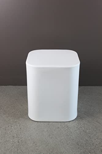 Kloris Colonna Quadrata Supporto Piedistallo Per Sweet Table Espositore Plastica Cm 30X30X35 H Made In Italy