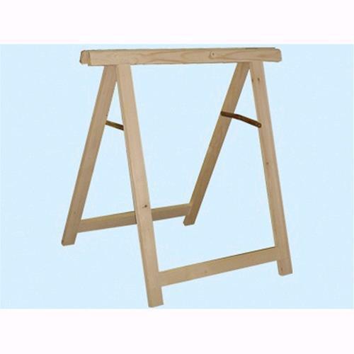 Cavalletto Pieghevole in Legno di  Faggio 75xH75 cm 1 pz