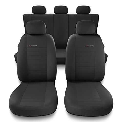 Mossa - Universal Sitzbezüge Auto Kompatibel Mit Fiat Tipo I, Ii (1987-2019) - Autositzbezüge Schonbezüge Für Autositze - Une-4