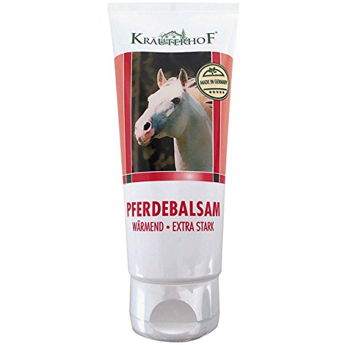 Pferdebalsam Wärmend Extra Stark, Massage-Gel 100Ml Für Wärmende Körperpflege Mit Extra Starker Wirkung, Enthält Extrakte Aus Rotem Weinlaub, Rosskast