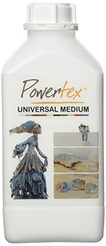 Powertex 0001 Transparent, Textilhärter, 1 Kg, Sonstiges Material, Neutral, 1000 Gramm