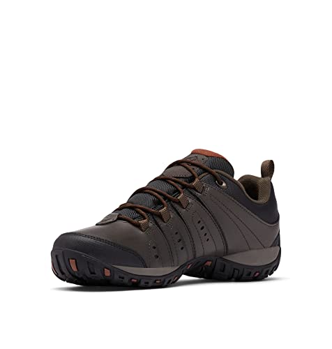 Columbia Woodburn Ii Wp Wasserdichte Wanderschuhe Für Herren, Braun (Cordovan X Cinnamon), 41 Eu