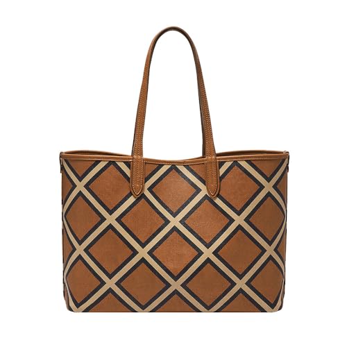 Fossil Damen-Shopper Williamson Beschichtet Pvc Textil, Zb1867194