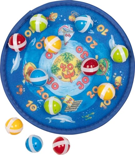 Goki 56865 Klett-Dartscheibe, Blau