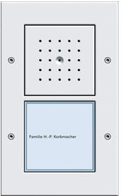 Gira 126666 - Verkabelt - Ip44 - -25 - 70 �C - Wei� - Aluminium - Thermoplast - Ac/Dc (126666)