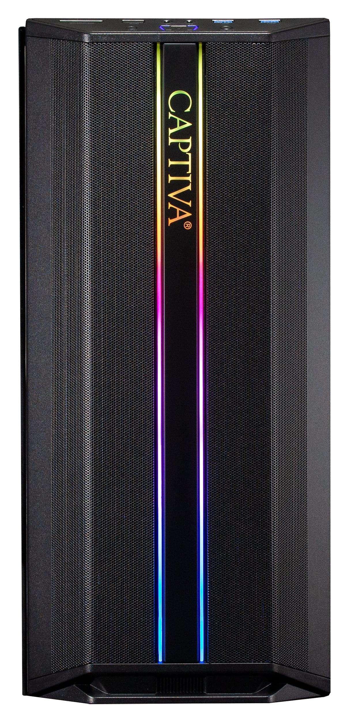 CAPTIVA Gaming-PC "Advanced Gaming R74-727" Computer Gr. Microsoft Windows 11 Home (64 Bit), 32 GB RAM 1000 GB SSD, schwarz Gaming PCs