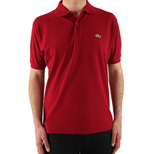 Lacoste Herren Poloshirt L1212, Rot (Bordeaux), S